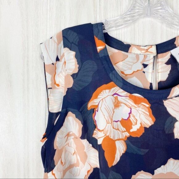 Cabi | Floral Blossom Tiered Blouse Style #5030 Size Small - Picture 4 of 6